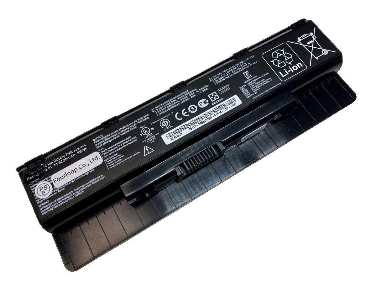 【純正】N56vm 10.8V 56Wh asus ノート PC ノートパソコン 純正 バッテリー 電池 15,266円