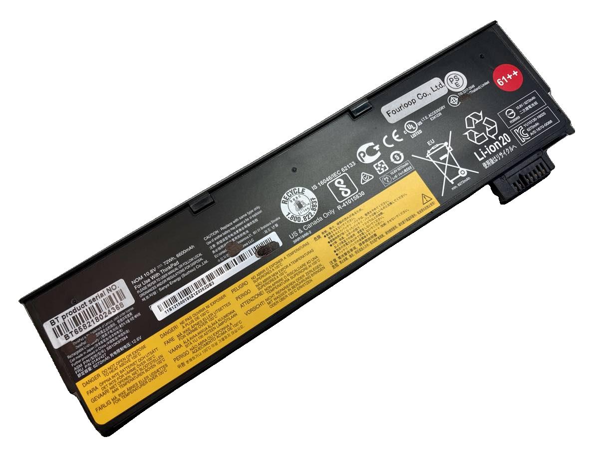 【純正】Thinkpad p52s 10.8V 72Wh lenovo ノート PC ノートパソコン 純正 バッテリー 電池|3am Studio