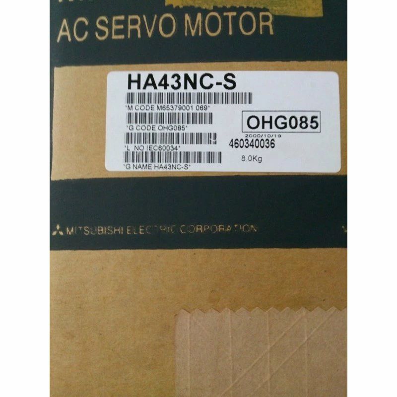 【新品 適当お願いごと書振り出し可】MITSUBISHI 三菱電機 HA43NC-S サーボ原動機【６ヶ月引き受ける】