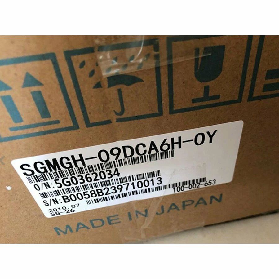 【新品  適当お願いごと書振りだし可】YASKAWA 安川電機 SGMGH-09DCA6H-OY サーボ原動機【６ヶ月引き請ける】