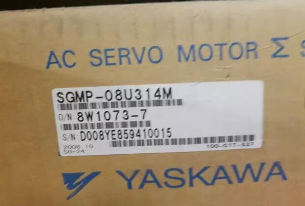 【新品 適格請求書発行可】YASKAWA NEW ACサーボモーターSGMP-08U314M 【６ヶ月保証】