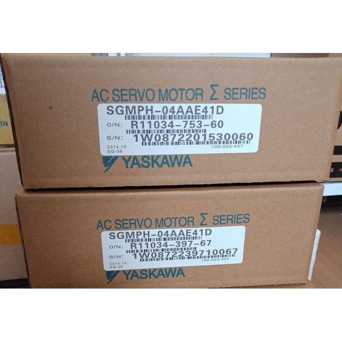 【新品  適格請求書発行可】YASKAWA 安川電機 SGMPH-04AAE41D サーボモーター【６ヶ月保証】