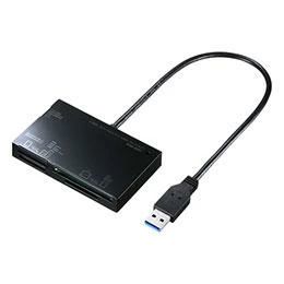 サンワサプライ USB3.0カードリーダー ADR-3ML35BK