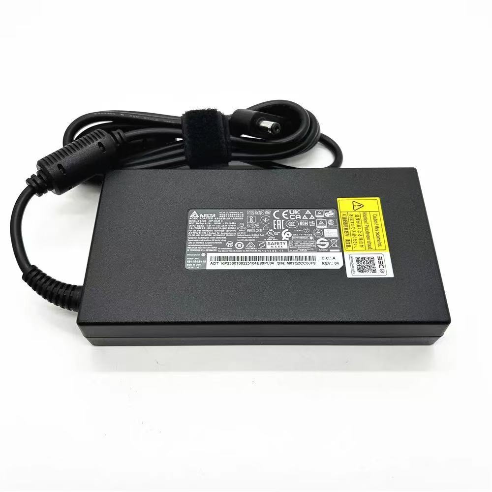 完全無欠新品 DELTA 自動データ処理-230JB D 19.5V 11.8A ACアダプタ 230W ワット数アダプター 丸型 外径約5.5粍Ф 口径1.7粍Ф