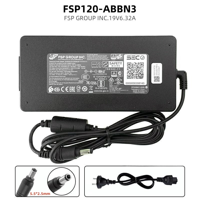 楽天市場】純正新品 FSP GROUP INC. 19V 6.32A 120W 用 FSP120-ABBN3