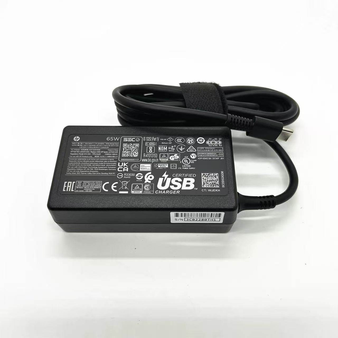 楽天市場】純正新品 HP 65W USB-C ラップトップチャージャー AC