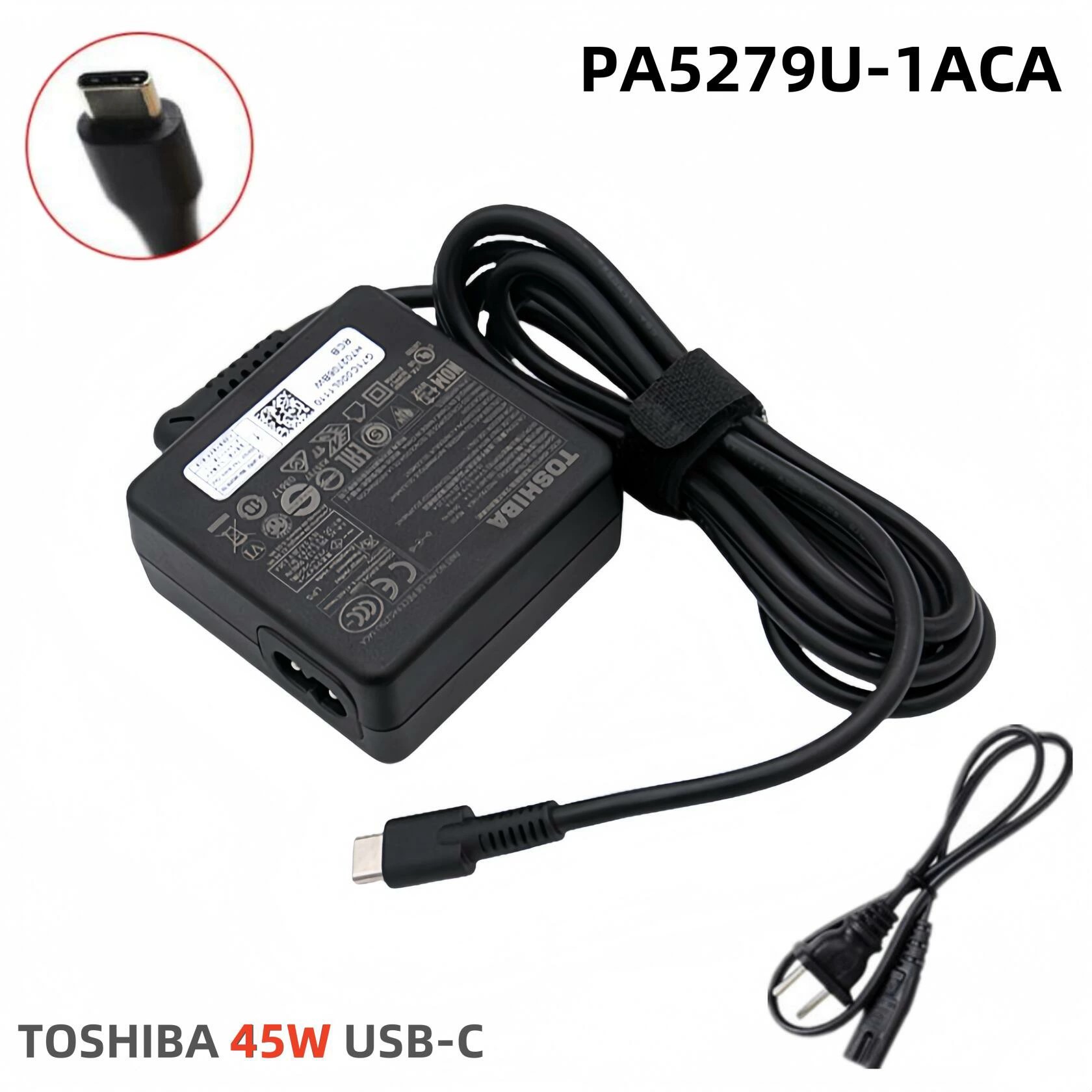【送料無料】【PSE認証済み】純正新品 東芝 Toshiba 20V 2.25A Max45W Type-c(USB-C) PAACA047 ACアダプターPA5279U-1ACA PA5257U-1ACA ノートパソコン用 PSE規格