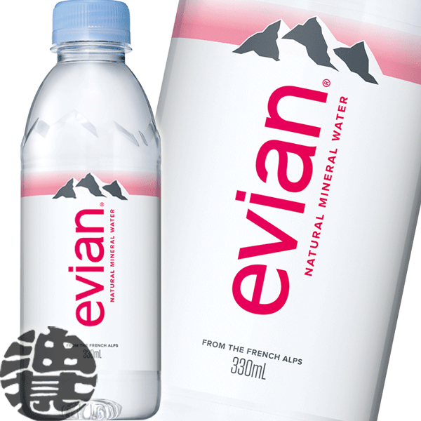 楽天市場】伊藤園 evian エビアン 330mlペットボトル(24本入り1ケース