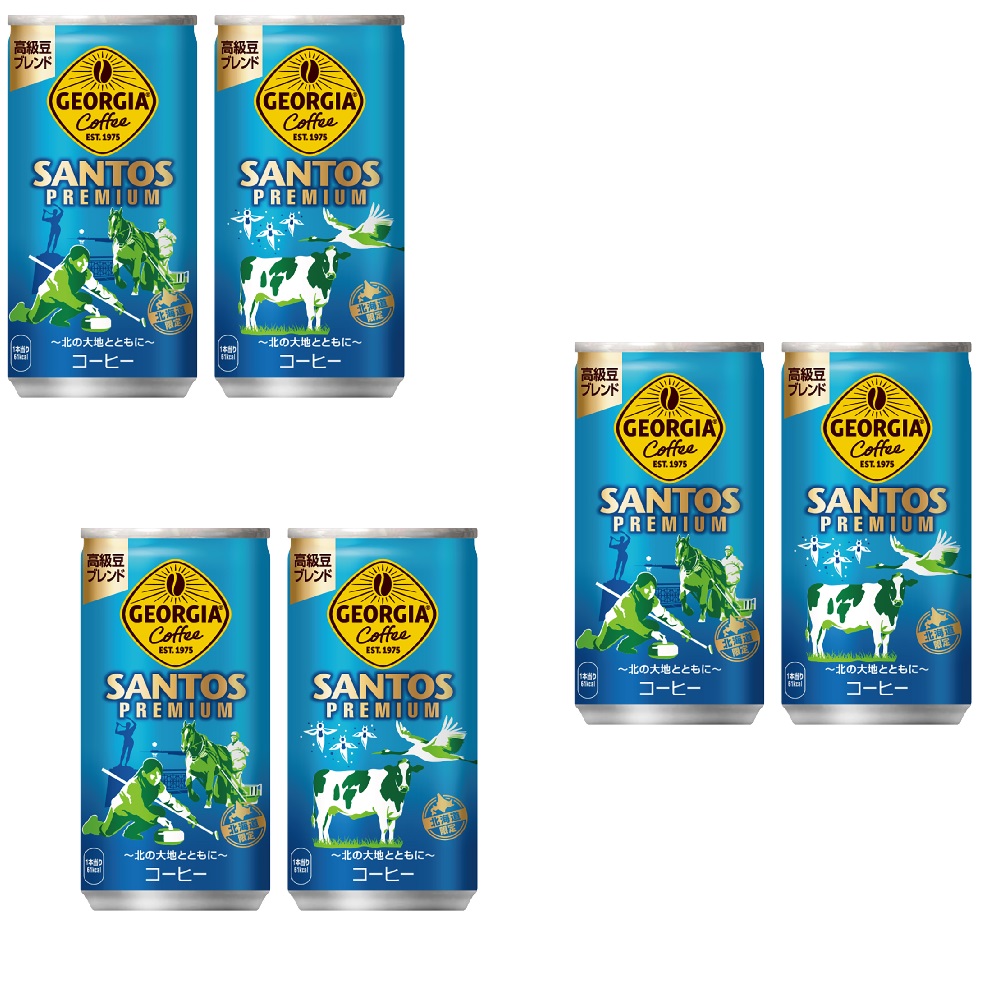 楽天市場】コカコーラ ジョージア サントスプレミアム 185g缶×30本×3