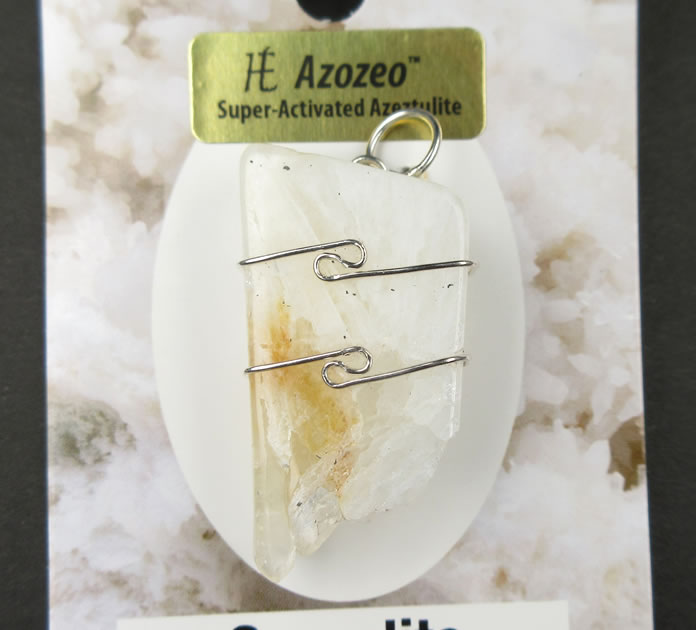 楽天市場】アゾゼオ ハニー＆クリームアゼツライト ペンダント【H&E社