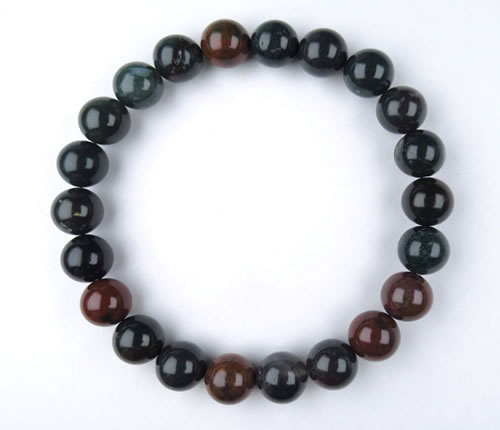 ブラッドストーン 8mm ブレスレット b1blood8画像