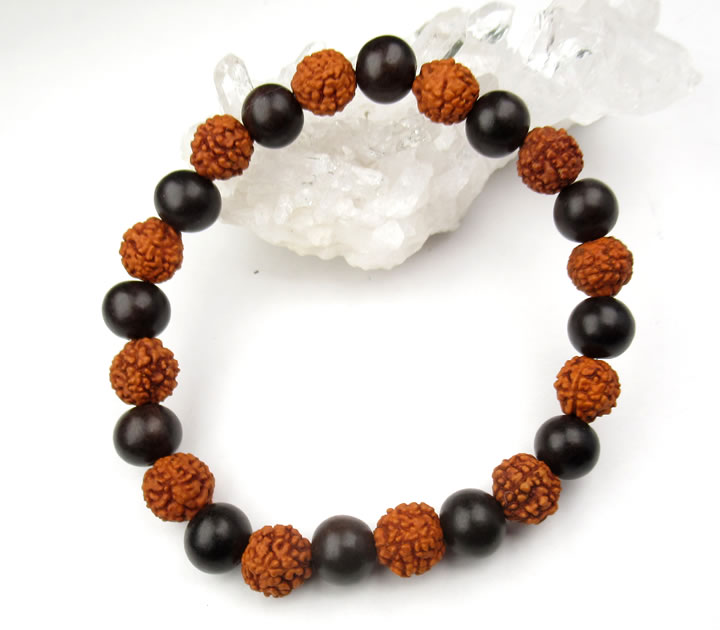 楽天市場】ルドラクシャ ブレスレット ユニセックス 民族風 伝統的