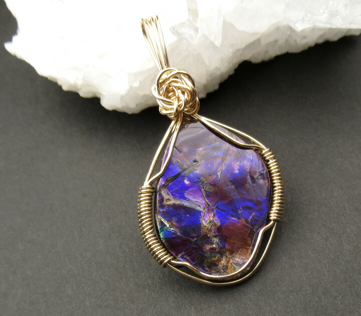 天然アンモライト 六芒星ペンダント（鑑別書付） 楽天市場】ネックレス ペンダント パワーストーン 開運 アンモライト