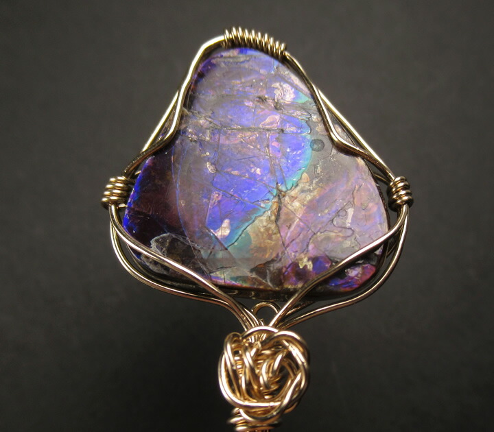 天然アンモライト 六芒星ペンダント（鑑別書付） 楽天市場】ネックレス ペンダント パワーストーン 開運 アンモライト