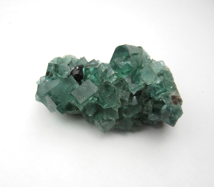 天然石グリーンフローライト原石  虹あり マルチカラー✿*:・虹入り フローライト 蛍石 プレート 虹あり