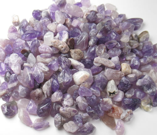 楽天市場】アメジスト さざれ石 1kg まとめ売り お得 本物 角タイプ