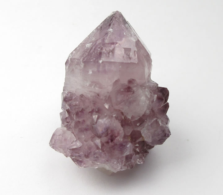 スピリットクォーツ 14g サボテン水晶 アメジスト 全存在との一体化の認識 ネガティブを払う強力な浄化 spirit045