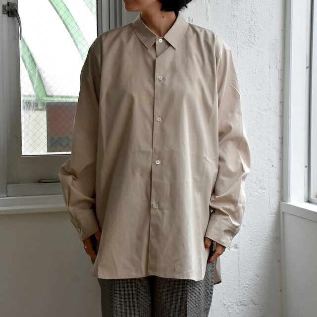 SOFIE D'HOORE(ソフィードール)/BLUM long sleeve shirt w front buttons｜acoustics （アコースティックス）