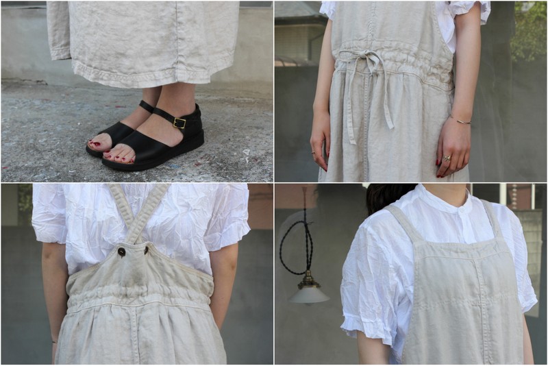 Armen アーメン リネンエプロンワンピース Colegiovictorhugo Cl