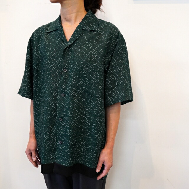 Scye(サイ) PRINTED LINEN CAMP/C