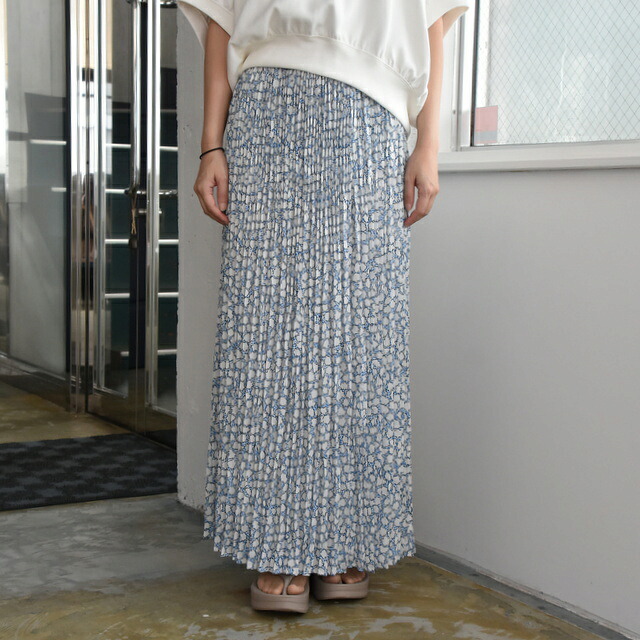 THE SHINZONE(ザ シンゾーン) / PORTO PRINT SKIRT(2色展開)