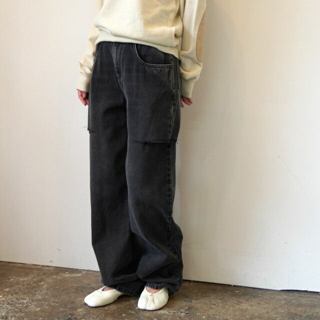 楽天市場】【正規取扱店】MAISON MARGIELA プリーツデニムパンツ