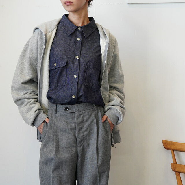 Sarah(サラ)/ FRENCH TERRY ZIP HOODIE｜acoustics （アコースティックス）