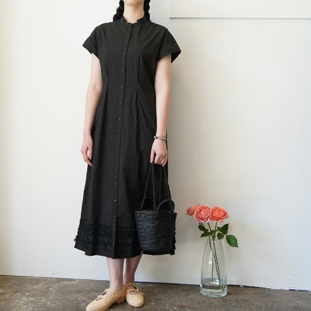 Kristensen DU NORD(クリステンセンドゥノルド) / COTTON STRETCH SHIRT DRESS｜acoustics （アコースティックス）