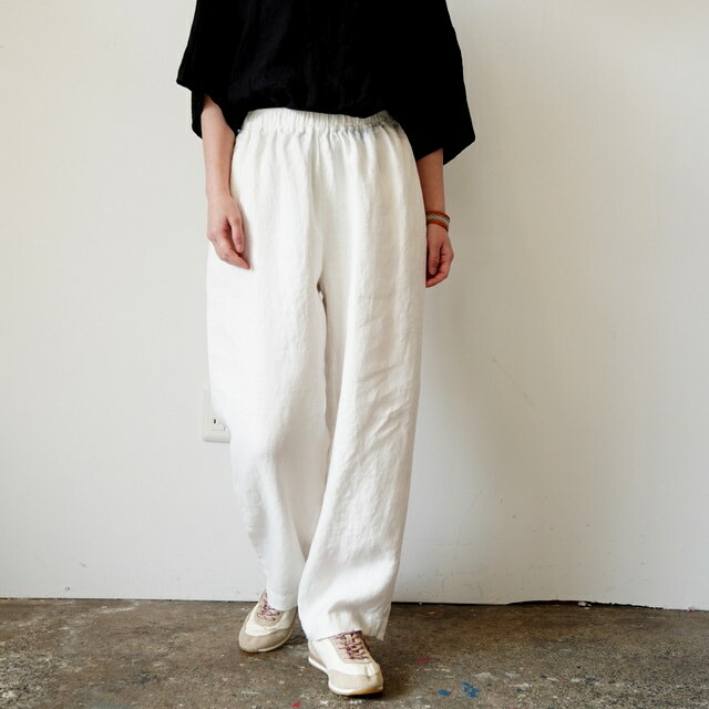 Sarah(サラ)/ BALLOON PANTS LINEN TWILL【3色展開】