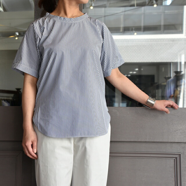 楽天市場 Sofie D Hoore ソフィードール クルーネックプルオーバーブラウス ストライプ Acoustics アコースティックス