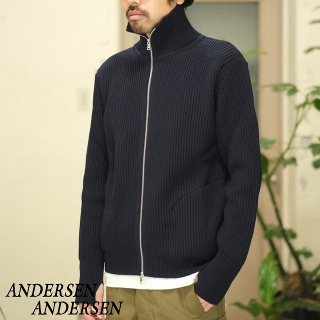 再再再..販 Andersen Andersen ドライバーズニット グレー - ブルゾン