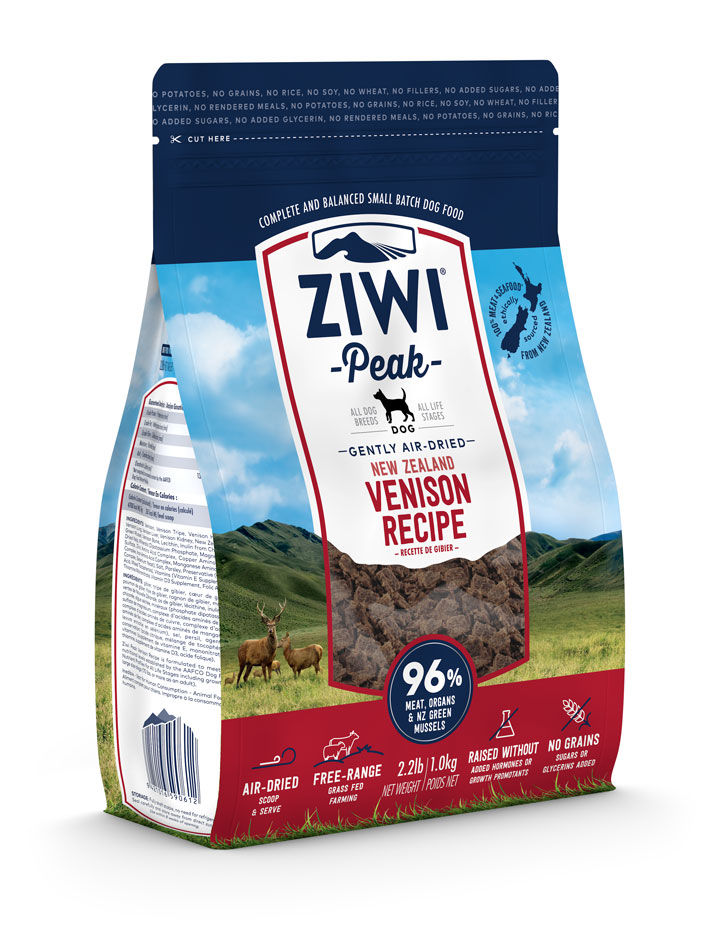 ジウィピーク ZIWI Peak エアドライドッグフード ベニソン 1kg 犬用品