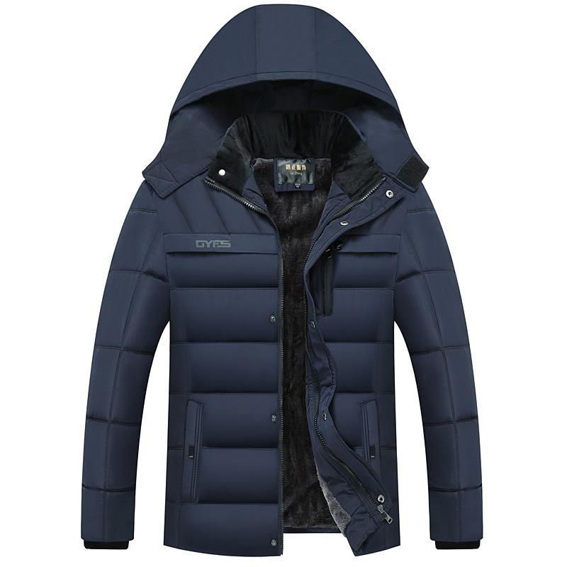 中綿服 メンズ 秋冬 厚手 ダウン 綿素材 暖か アウター コットン 普段使い 通勤対応 軽量 保温性 快適 着用
