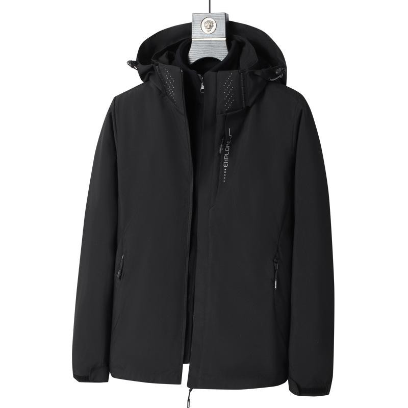 登山ジャケット 男女兼用 3way 防風防水 取り外しフリースライナー アウトドアウェア カップルマッチング 多機能 軽量 伸縮性 吸湿速乾 ユニセックス アウトドア ハイキング トレッキング コート