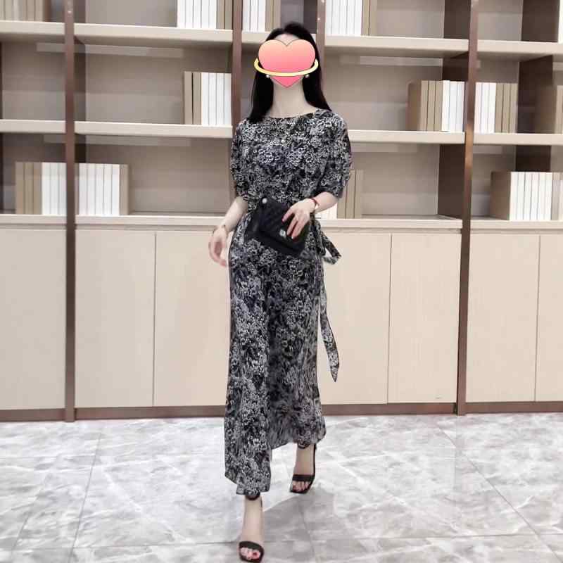 シフォン スコート好いたらしいめ 今めかしいな 洋風の 素晴らしい の 花の シフォンの 衣装の 夏の 8382x5