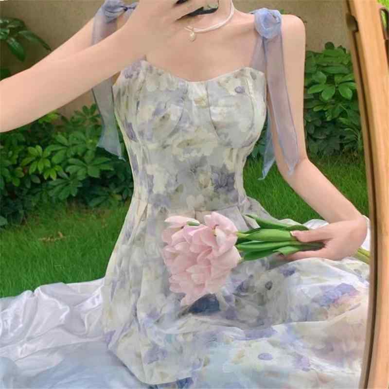 花柄ロングプリーツスカート 御花刷り上げる 2024 同盟罷工さあ美 砕 花 女 夏の 新型 フランス共和国 式小 衆 油彩 風 仙 森 系 初恋 腰 ロング スコート りx10