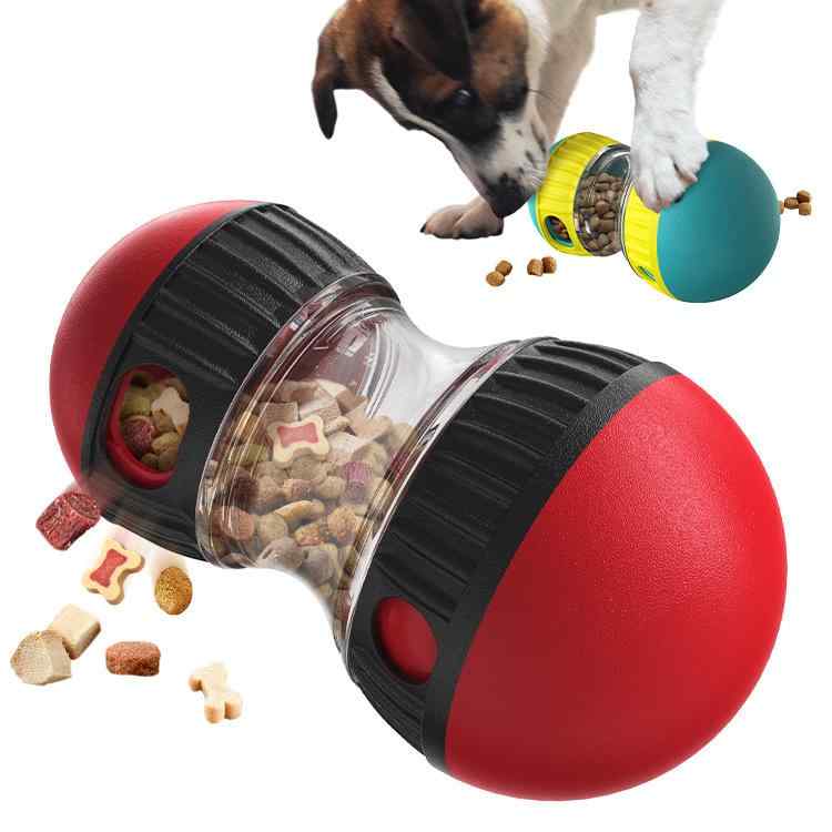 おもちゃ 犬用 転がるボール スローフィード 漏食 トレーニング 知育 耐久性 室内遊び 噛む ゆっくり食べるx2|アクセルジャパン