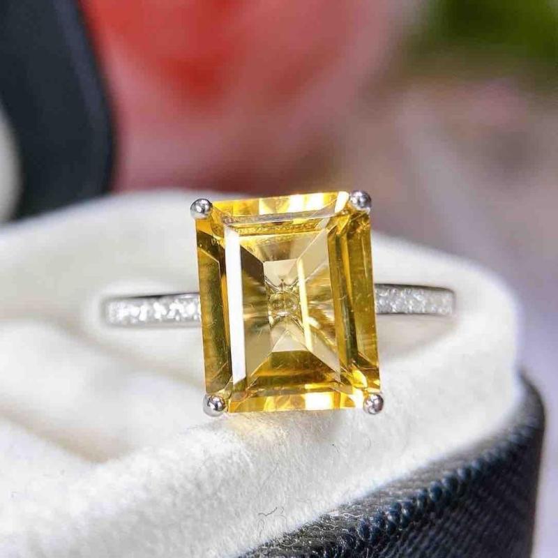 指輪 レディース 黄水晶 石 シルバー925 宝石アクセサリー ラッキーアイテム シンプル 華奢リング 宝石指輪 フリーサイズ リング シルバーアクセサリー 水晶 ジュエリー 高級感 オフィス 通勤用 普段使い デイリー ファッショ｜アクセルジャパン 10,224円