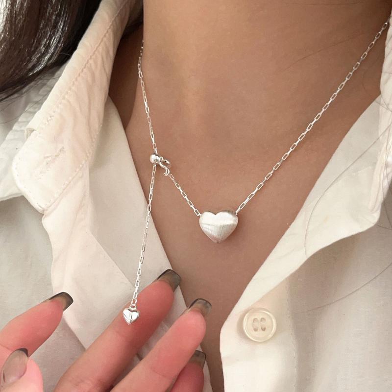 ネックレス レディース シルバー S925 シンプル アクセサリー 重ね付け 鎖骨チェーン ジュエリー 銀製品 高級感 華奢 かわいい デイリー カジュアル エレガント 贈り物 ギフト プレゼント 上品 キラキラ デート ファッション パーティー 通勤 ｜アクセルジャパン