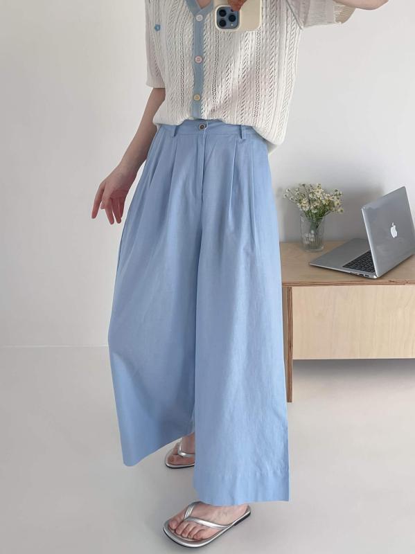 パンツ レディース ズボン ボトムス 九分丈 カーゴパンツ ワークパンツ ワイドパンツ ゆったり ウエストゴム 体型カバー 着痩せ 細見え 大きめ サイズ 大きいサイズ カジュアル ナチュラル かわいい 無地 春夏 アウトドア 普段使い 通学 通勤用 綿混|アクセルジャパン