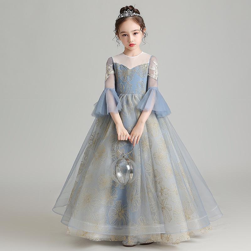 ワンピース キッズ 子供 女の子 プリンセスドレス ドレス チュールスカート ふんわり ピアノ発表会 衣装 子供用 結婚式 花嫁介添人 発表会 演奏会 パーティー お姫様風 かわいい おしゃれ お呼ばれ 七五三 入園式 卒園式 卒業式 撮影用 記念日 プ|アクセルジャパン