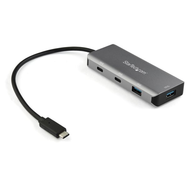 4ポートUSB-Cハブ USB 3.1 Gen 2準拠 2x Type-Cポート 2x Type-Aポート 10Gbpsデータ伝送速度 送料無料 スターテック Startech 2年保証|アクセルジャパン