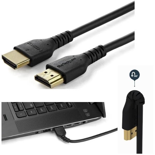 StarTech.com 15m ハイスピードHDMIケーブル 4k対応HDMI(オス)-HDMI