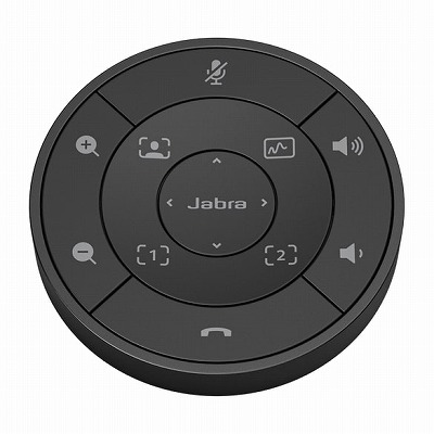Jabra PanaCast 50 Remote Controller Grey / 180°視野角パノラマ4K対応ウェブカメラJabra PanaCast 50専用リモートコントローラー(ブラック) |アクセルジャパン