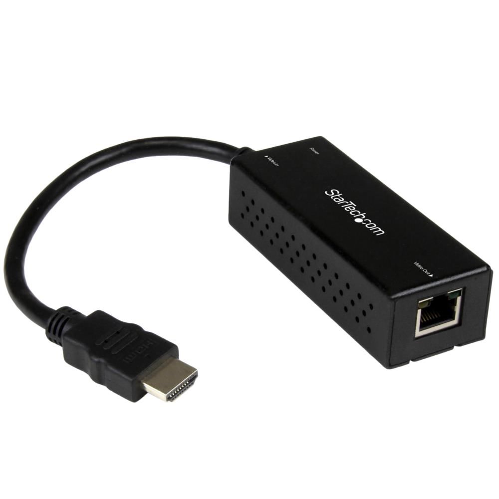 HDBaseT相応うHDMIエクステンダー取りひろげる器(透過率機のみ) Cat5e Cat6有線テレビ相応うコンパクトディスプレイエクステンダ USB二階建てバス力強さ 4K相応う 最大限度70m取りひろげる はやりっ児テック StarTech.com 2年引き受ける