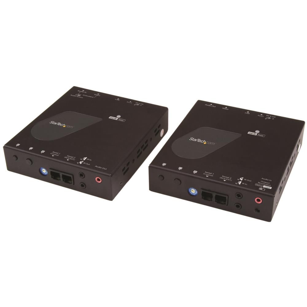 IP相応うHDMI取りひろげる分かちあう器一揃いの道具 4K 30サイクル相応う ローカルエリアネットワーク伝達ルート経由型HDMI交通信号エクステンダー送受信機書き割り Cat5e Cat6有線テレビ相応う はやりっ児テック StarTech.com 2年引きうける