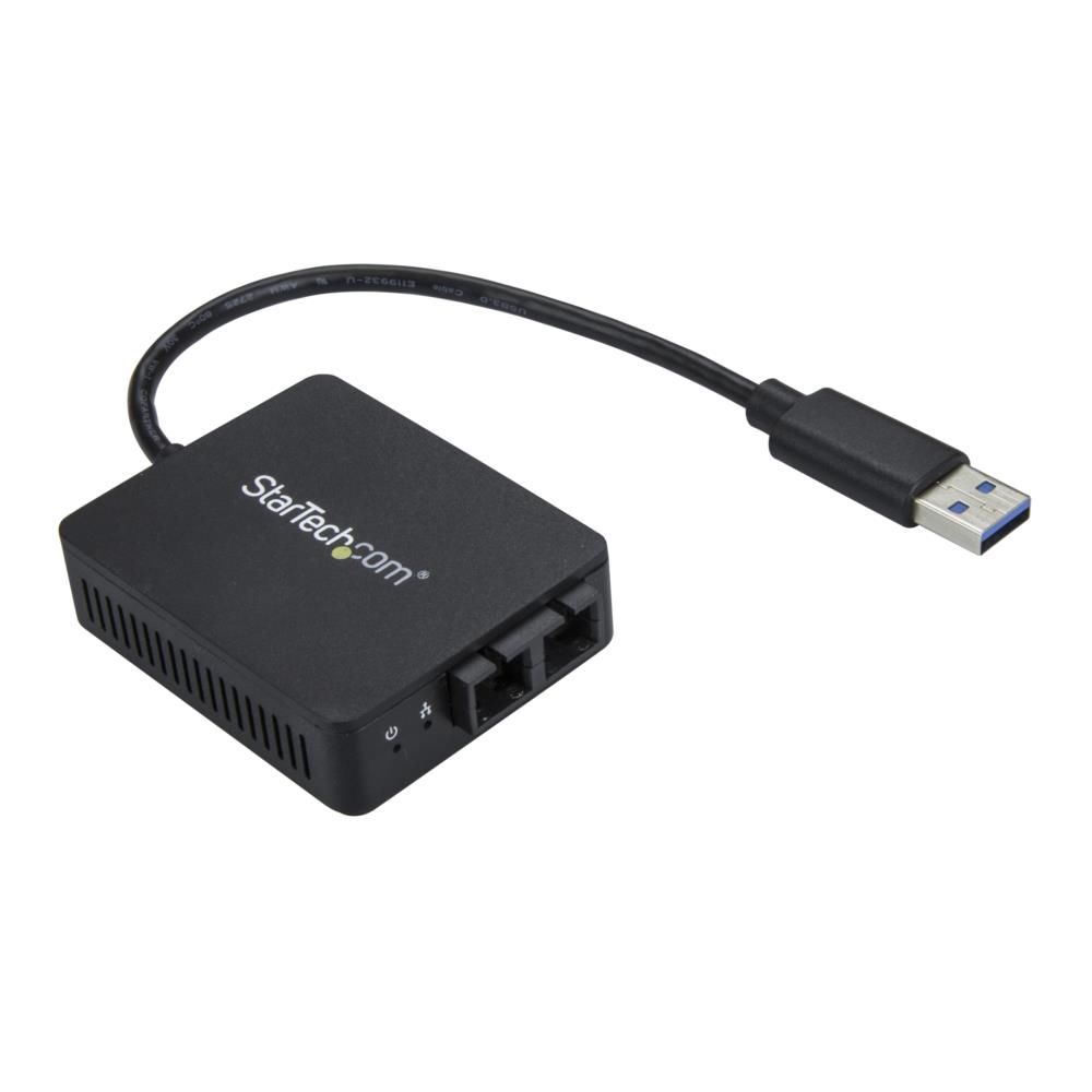 USB 3.0 - グラスファイバー取り替えっこアダプター 1000Base-SX 2芯SC繋ぎ マルチ流行り物 Windows  Mac  リナックス相応う USB網状組織アダプター はやりっ児テック StarTech.com 2年引きうける