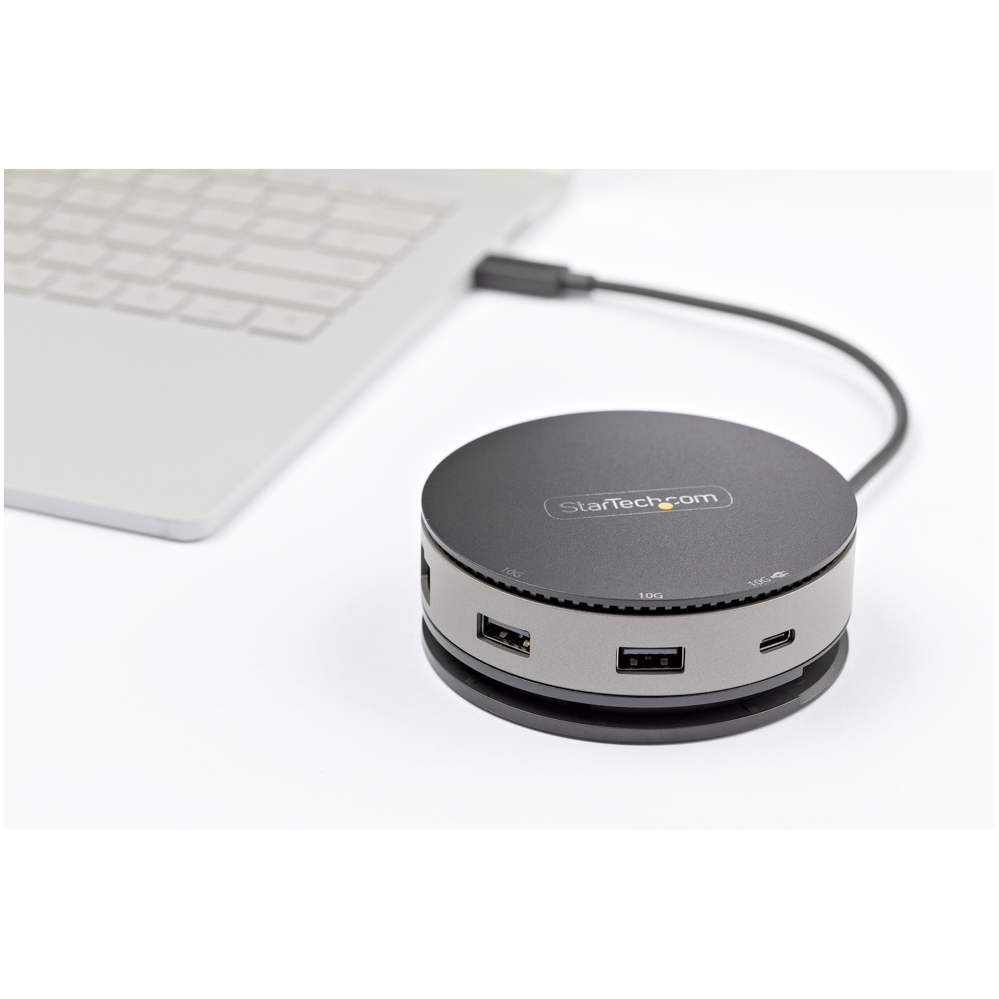 USBType-Cマルチ変換アダプターUSB-CマルチハブUSB3.1Gen2(10Gbps)/HDMIDisplayPort(4K60Hz)、VGA(1080p)/75WUSBPD/3ポートUSBハブ/ギガビット有線LANタイプCトラベルドック送料無料StarTech.com