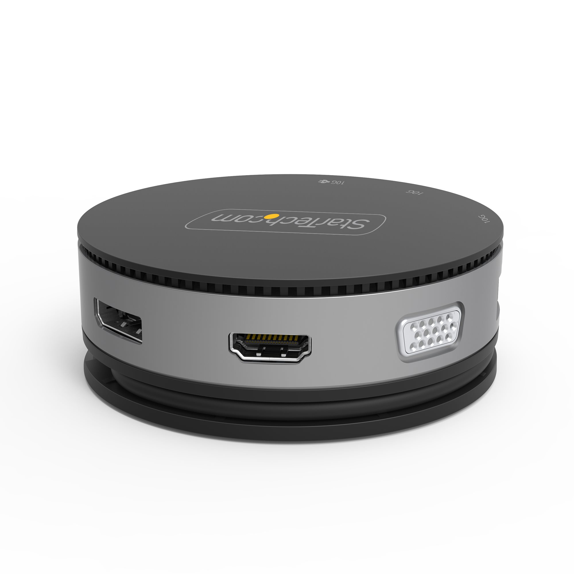 USBType-Cマルチ変換アダプターUSB-CマルチハブUSB3.1Gen2(10Gbps)/HDMIDisplayPort(4K60Hz)、VGA(1080p)/75WUSBPD/3ポートUSBハブ/ギガビット有線LANタイプCトラベルドック送料無料StarTech.comスターテック