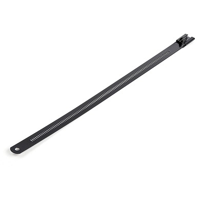 ステンレス結束バンド 金属センサー検知対応ケーブルタイ 50本入りパック 長さ22.5cm 幅7mm ケーブル束の直径55mm 引張強度45kg ナイロンコーティング加工された316ステンレス鋼 送料無料 スターテック Startech 2年保証｜アクセルジャパン 9,752円